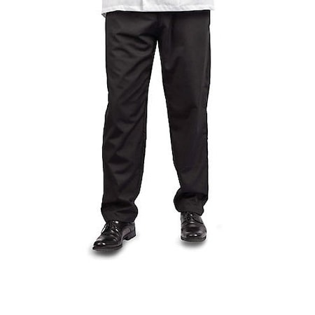 Allpoints Kng 3Xl Cooks Pants Black, Baggy 14213XL